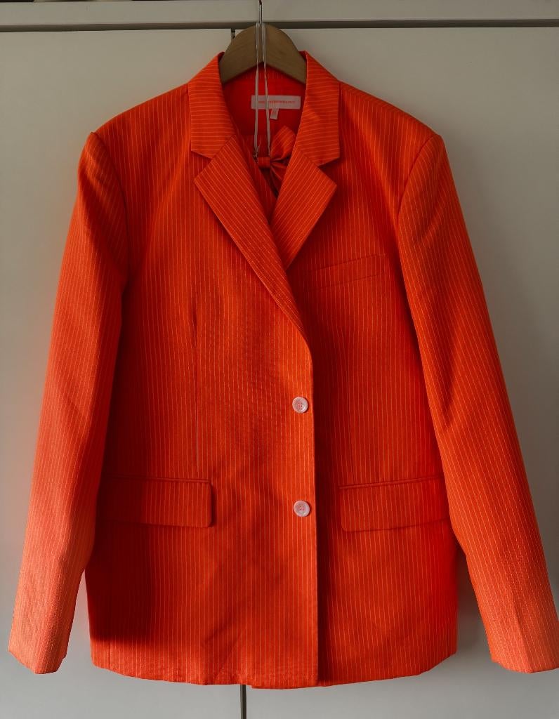 Oranje kostuum (vierdelig), Ophalen of Verzenden, Zo goed als nieuw, Kostuum, Oranje of Koningsdag