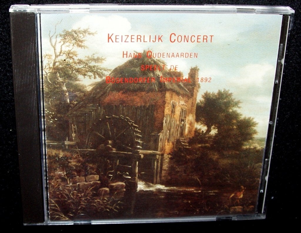 Hans Oudenaarden Speelt De Bosendorfer Imperial 1892 - Keize, Verzenden, Classicisme, Zo goed als nieuw, Overige typen