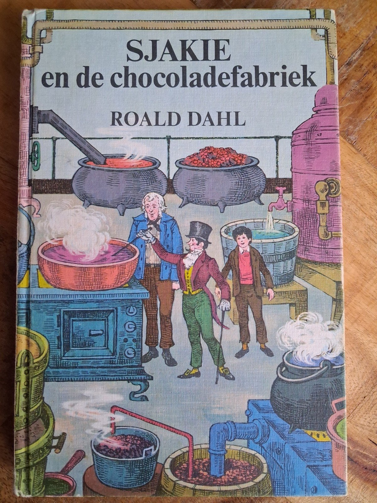 Roald Dahl  - Sjakie en de chocoladefabriek  - hard cover, Boeken, Kinderboeken | Jeugd | onder 10 jaar, Ophalen of Verzenden