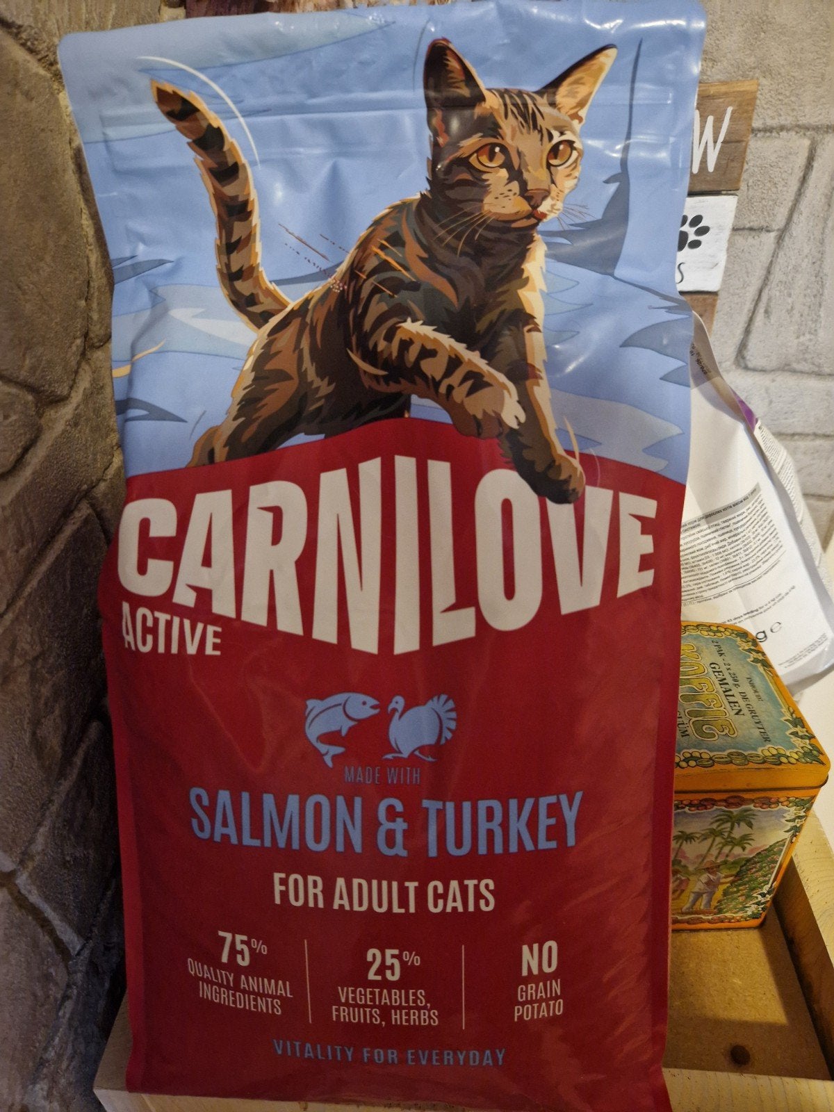 Carnilove kattenbrokken, Ophalen, Kat