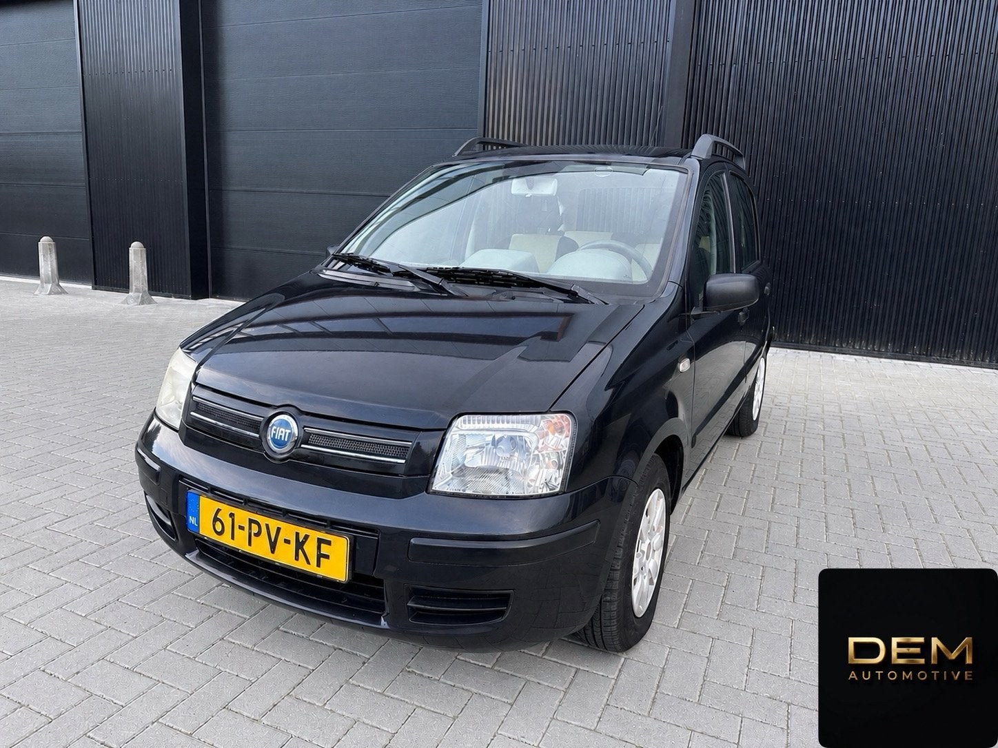 Fiat Panda 1.2 Dualogic Automaat APK NL Auto NAP Zwart, Auto's, 840 kg, Zwart, Origineel Nederlands, Particulier