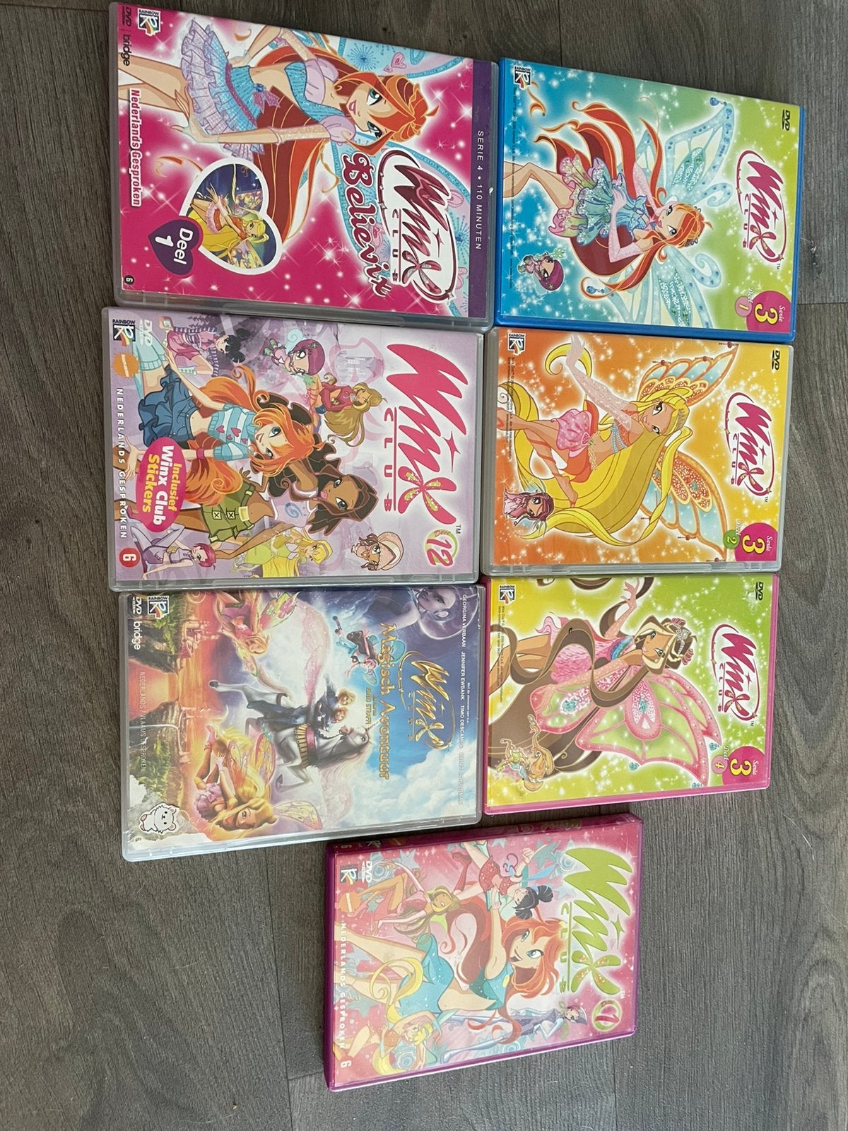 Winx club dvd’s, Cd's en Dvd's, Dvd's | Kinderen en Jeugd, Alle leeftijden, Ophalen of Verzenden, Zo goed als nieuw
