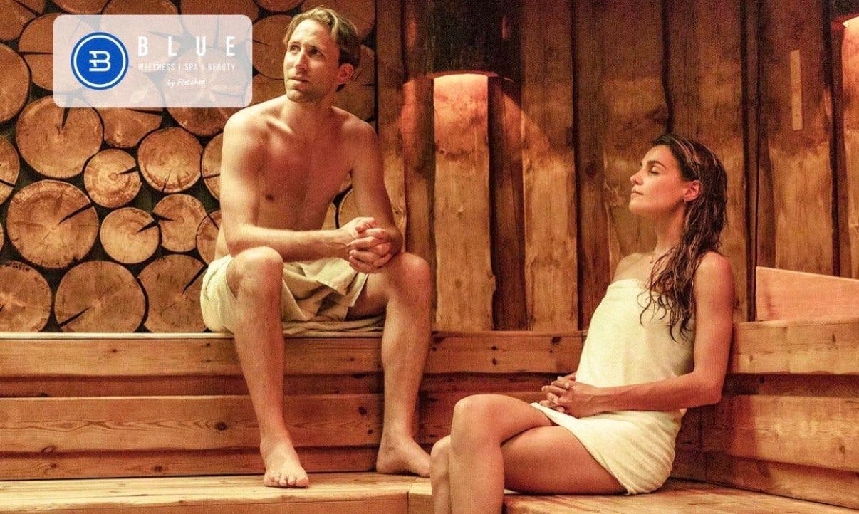 Blue Welness Sauna: 2 kaartjes, keuze uit 4 locaties, Ophalen of Verzenden, Nieuw, Toebehoren