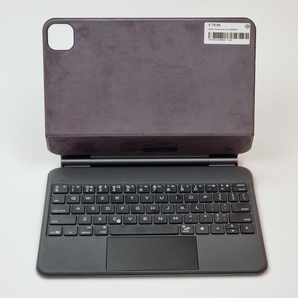 Belkin Keyboard Folio BBZ002, Belkin, Zo goed als nieuw, Support@belkin.com, 12045 E. Waterfront Drive
Playa Vista, CA 90094
United States