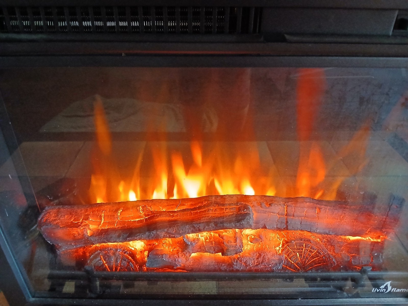 Livin elektrische haard met afstandsbediening en warmtefunct, Ophalen