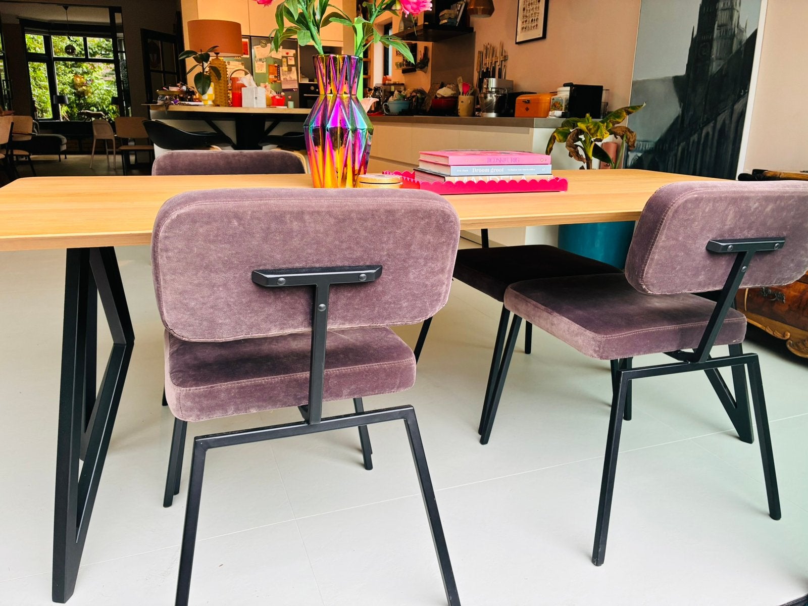 Studio Henk - Ode Chair 4 stuks, Ophalen, Gebruikt, Overige kleuren, Design