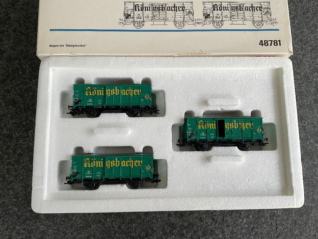 Märklin. Wagonset. 48781, Wisselstroom, Wagon, Ophalen of Verzenden, Zo goed als nieuw