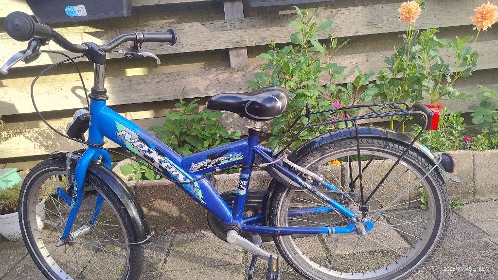 Noxon kinderfiets 20 inch - opknapper, Fietsen en Brommers, Ophalen, Terugtraprem, Gebruikt, Handrem