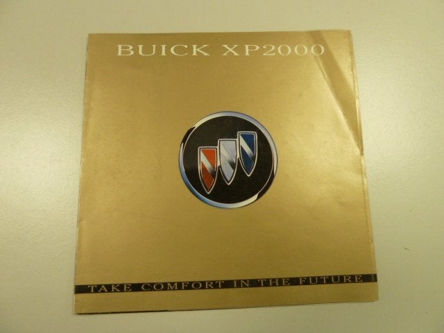 1995 Buick XP2000 Riviera Concept Car Brochure USA, Ophalen of Verzenden, Gelezen, Overige merken