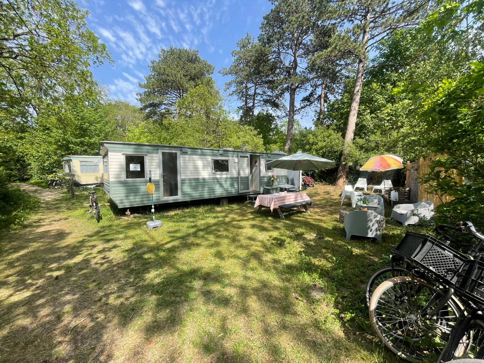 Gezellige stacaravan te huur op Camping Bakkum, Caravans en Kamperen, Verhuur