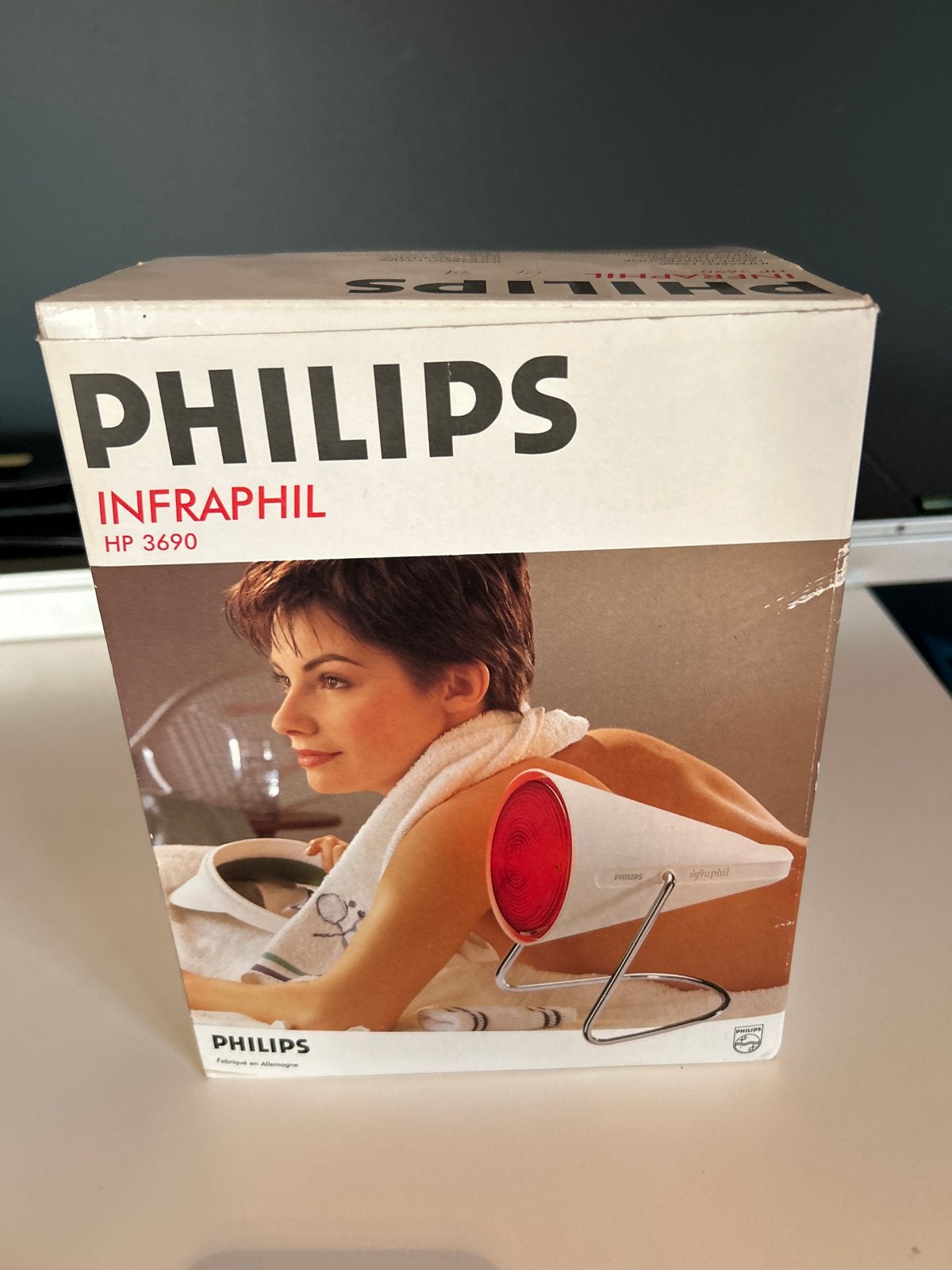 Philips Infraphil HP 3690 Infraroodlamp - Spierverlichting, Ophalen of Verzenden, Gebruikt, Overige typen
