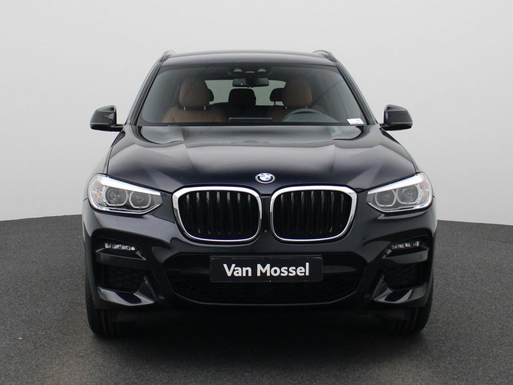 BMW X3 xDrive30e High Executive | M-PAKKET | ACHTERUITRIJCAM, Auto's, BMW, Gebruikt, Euro 6, Leder en Stof, Zwart