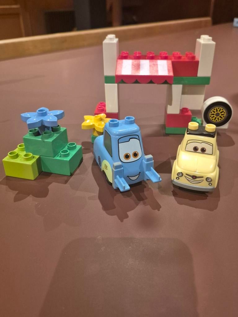 LEGO Duplo Cars Luigi en Guido 5818 lego, Ophalen of Verzenden