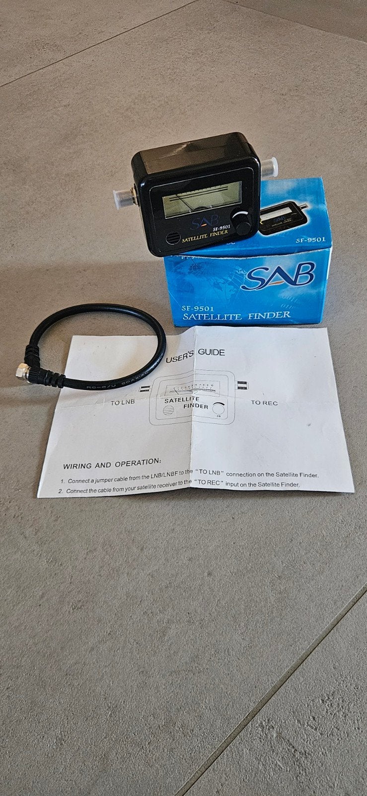 satelliet finder SAB-9501, Ophalen of Verzenden