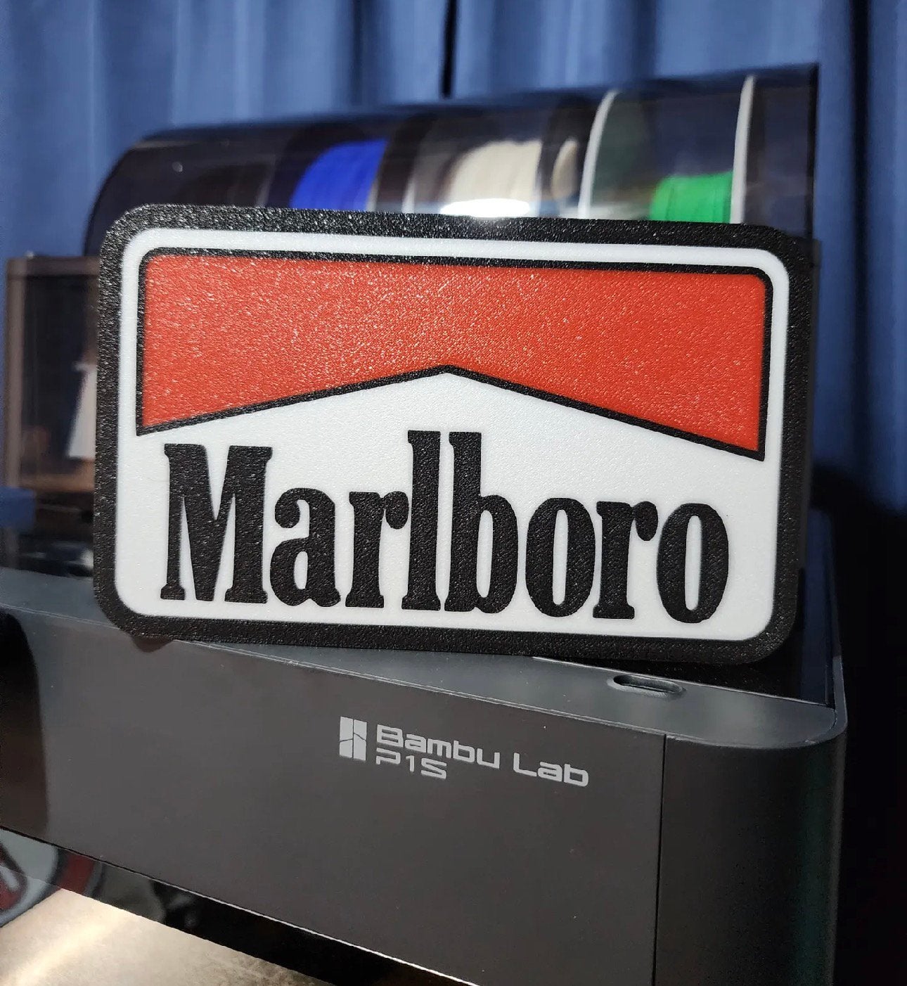 Marlboro Lichtbak Oud Design 25 x 15 cm Nieuw, Verzamelen, Ophalen of Verzenden, Nieuw, Lichtbak of (neon) lamp