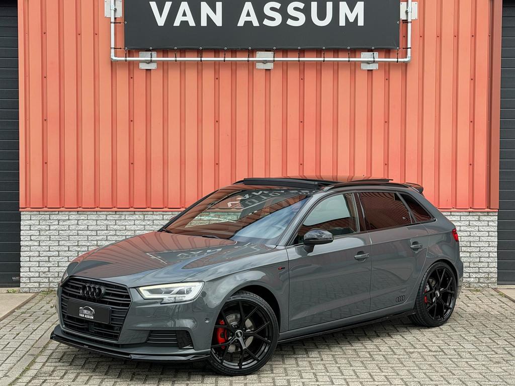 Audi A3 Sportback 1.4 TFSI S-Line Pano Virtual Carplay Lane, Auto's, Audi, Gebruikt, Zwart, 150 pk, Hatchback