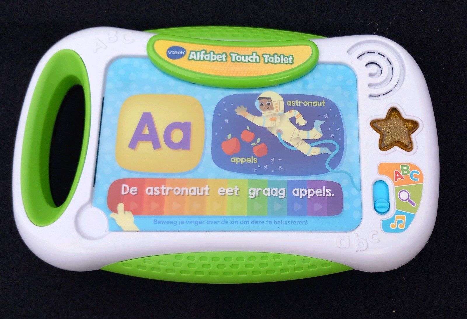VTech Alfabet Touch Tablet - Educatief Speelgoed, Ophalen of Verzenden, Zo goed als nieuw, Taal en Lezen, Met geluid