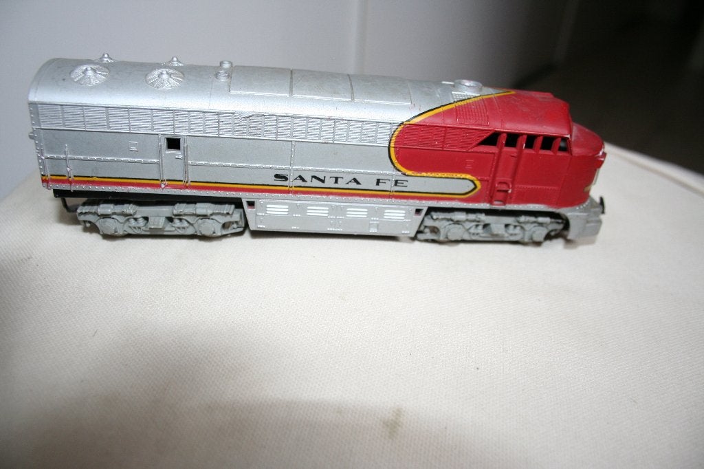 trix express santa fee bijlok Dummi), Hobby en Vrije tijd, Overige merken, Gebruikt, Locomotief, Gelijkstroom of Wisselstroom