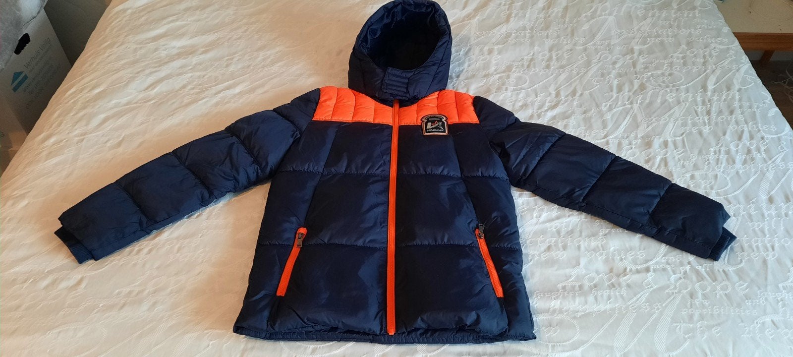 Vingino winterjas voor jongens - Maat 14, Ophalen of Verzenden, Zo goed als nieuw, Vingino, Jongen