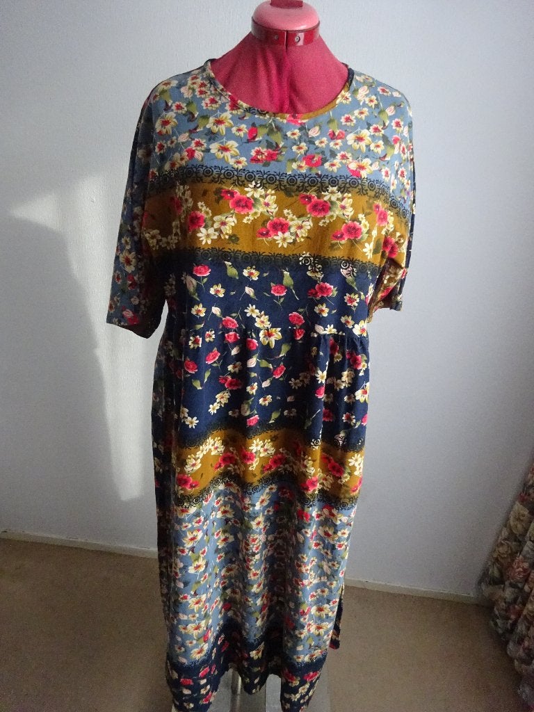 Zanzea midi jurk mt XXXL= 44/46, Kleding | Dames, Jurken, Overige kleuren, Maat 46/48 (XL) of groter, Nieuw, Ophalen of Verzenden