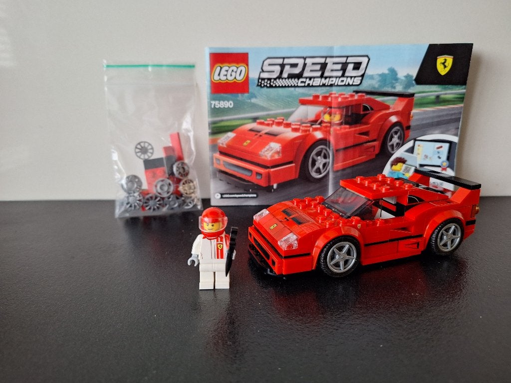 Lego 75890 Speed Champions - Ferrari F40 Competizione, Lego, Complete set, Speed Champions, Ophalen of Verzenden