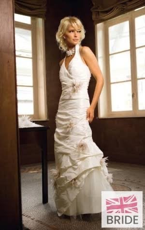 Linea Raffaelli Trouwjurk - Crème/Beige, Maat 36, Kleding | Dames, Ophalen of Verzenden, Zo goed als nieuw, Beige, Trouwjurk