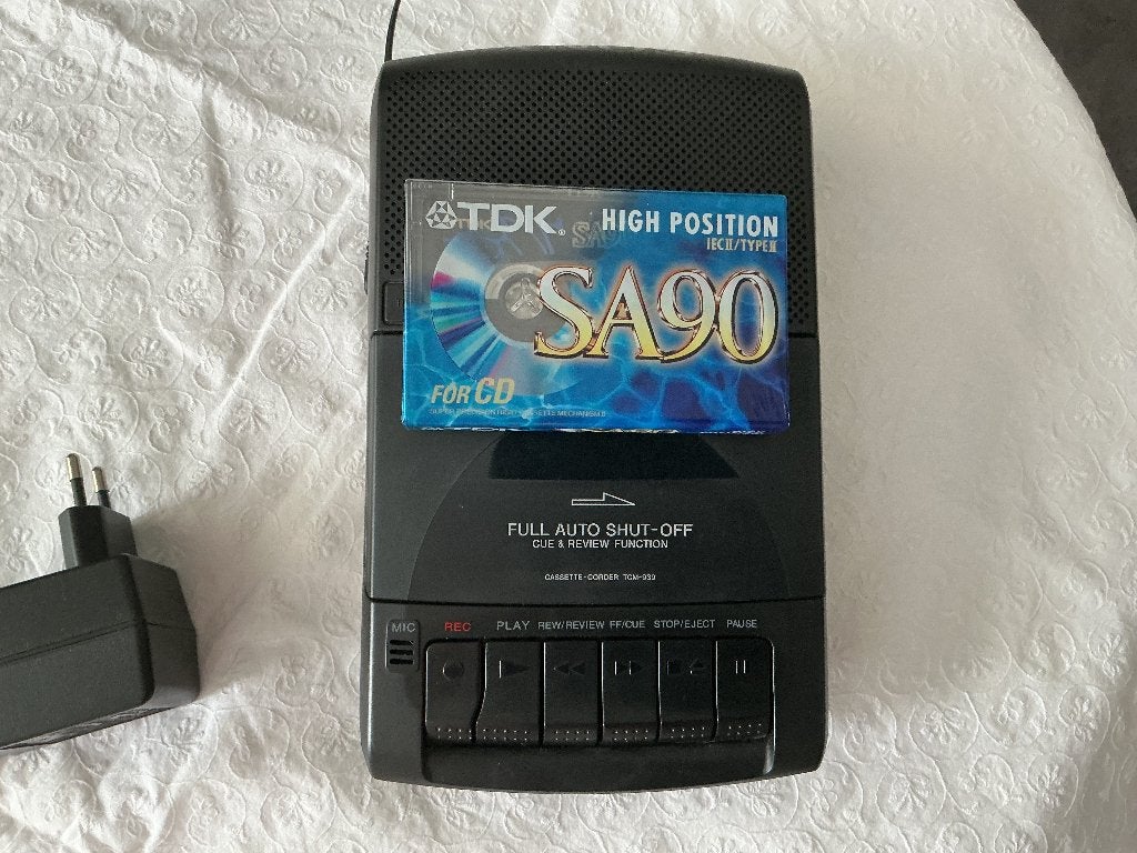 Cassette recorder, Audio, Tv en Foto, Cassettedecks, Ophalen of Verzenden, Enkel, Sony, Tape counter