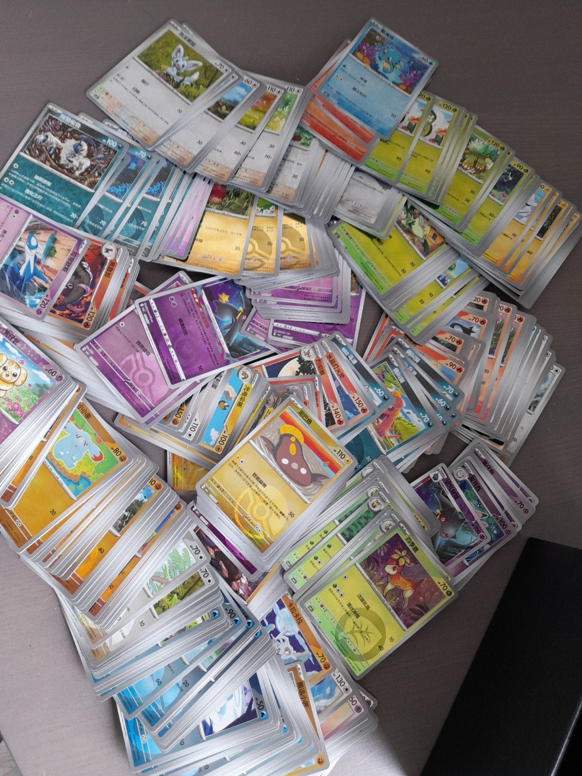 grote partij chinese reverses van diverse gem packs, Hobby en Vrije tijd, Ophalen of Verzenden, Zo goed als nieuw, Meerdere kaarten