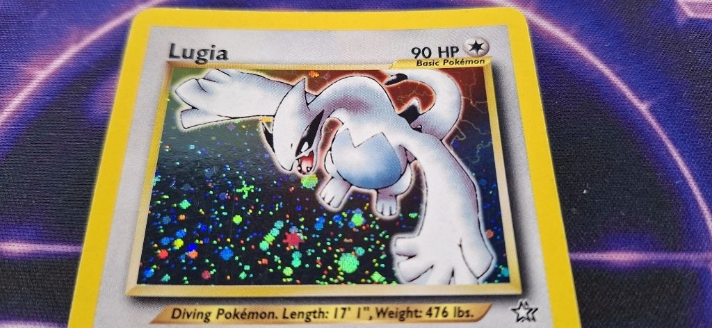 Lugia Holo #9/111 Neo Genesis 2000 (Engels) - High End!, Ophalen, Zo goed als nieuw, Losse kaart, Foil
