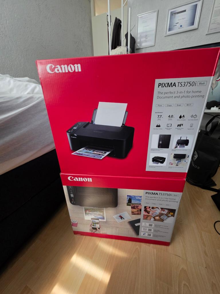 ​[NIEUW IN DOOS] Canon PIXMA TS3750i All-in-One Printer, Computers en Software, Printers, Ophalen, Kleur printen, All-in-one, Nieuw