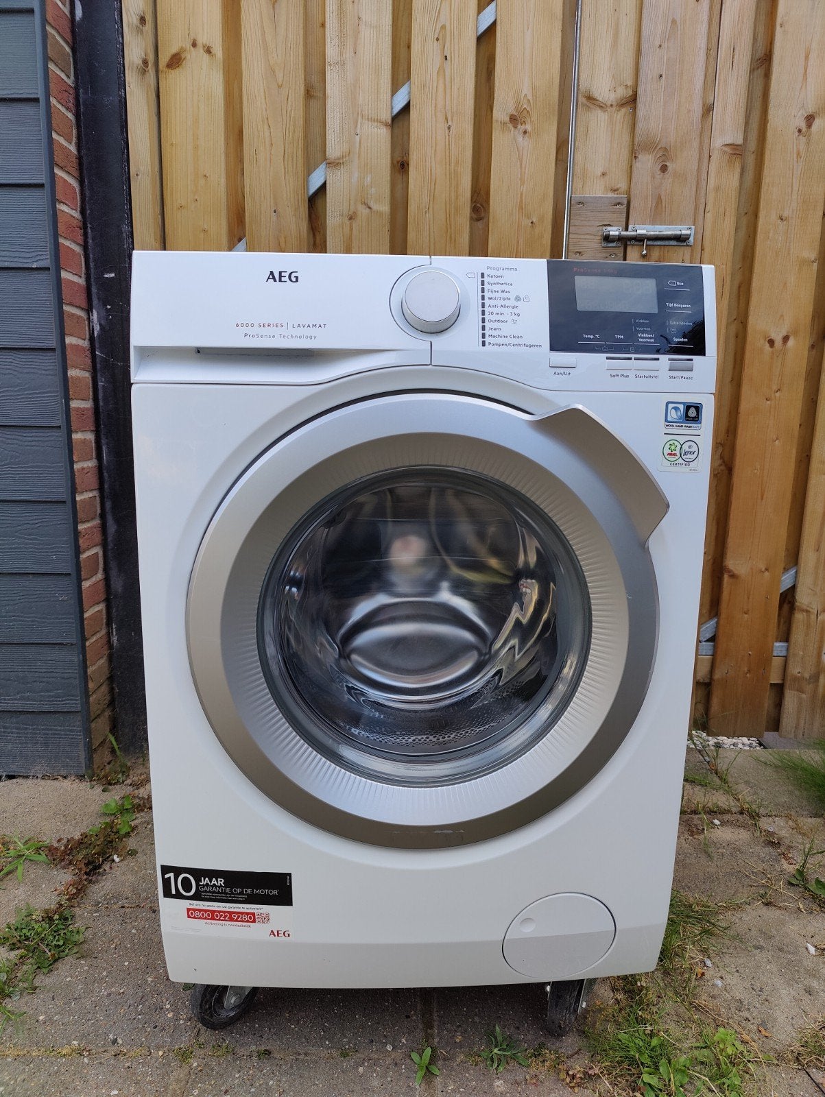 AEG Wasmaschine 8 KG, Witgoed en Apparatuur, Wasmachines, 6 tot 8 kg, Ophalen, 1200 tot 1600 toeren, 85 tot 90 cm