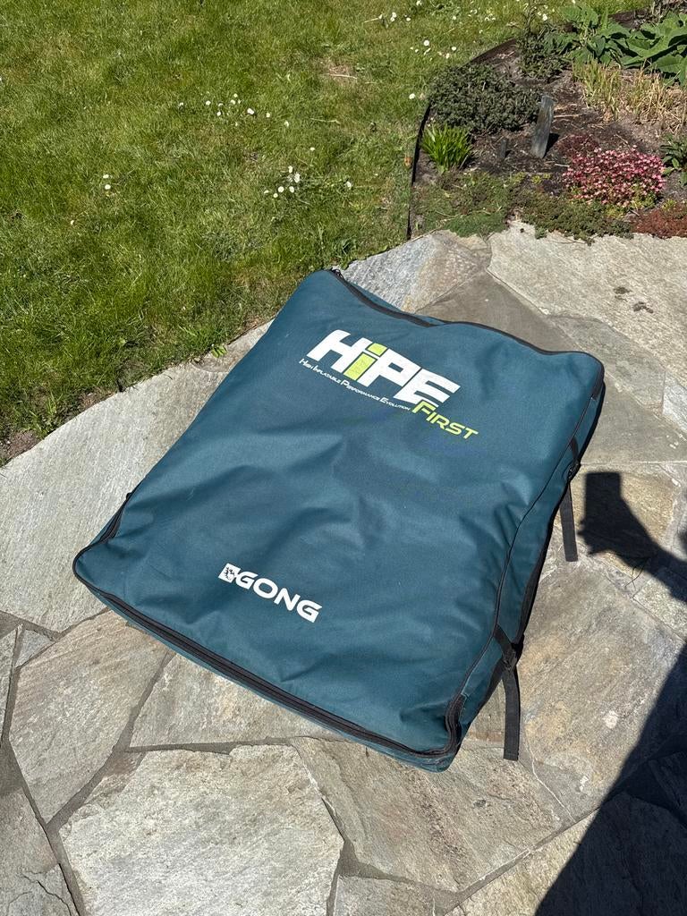Gong HIPE First Wingfoil Set - 5,5 110 liter inflatebel., Watersport en Boten, Ophalen, Gebruikt, Wingsurfset