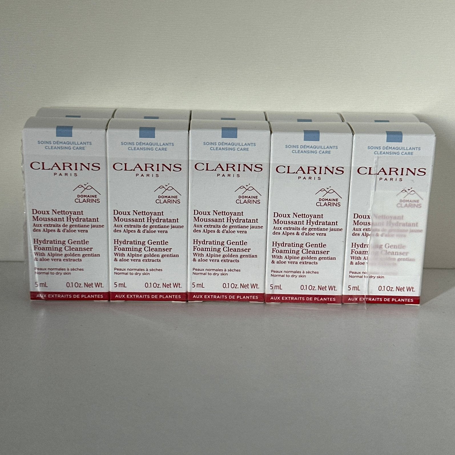 Clarins Hydrating Gentle Foaming Cleanser 50 ml, Ophalen of Verzenden, Nieuw, Gehele gezicht, Reiniging