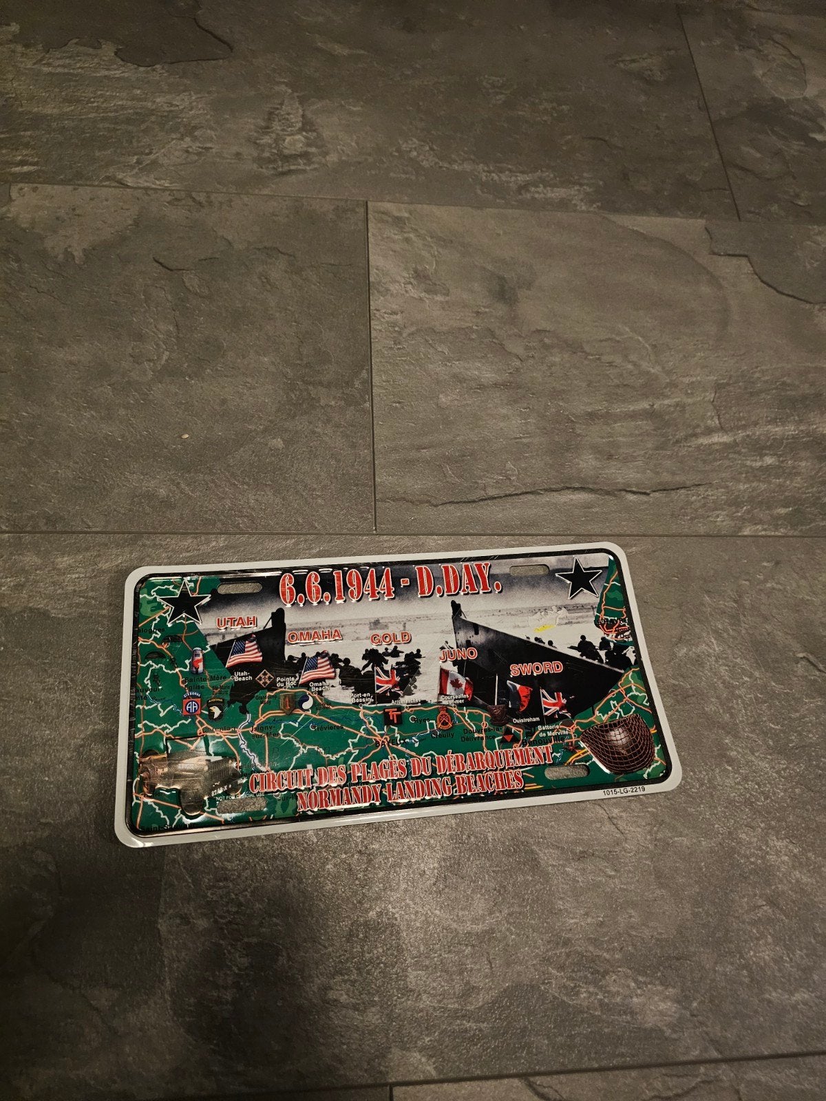 1944 Nummerplaat Decoratie, Ophalen of Verzenden