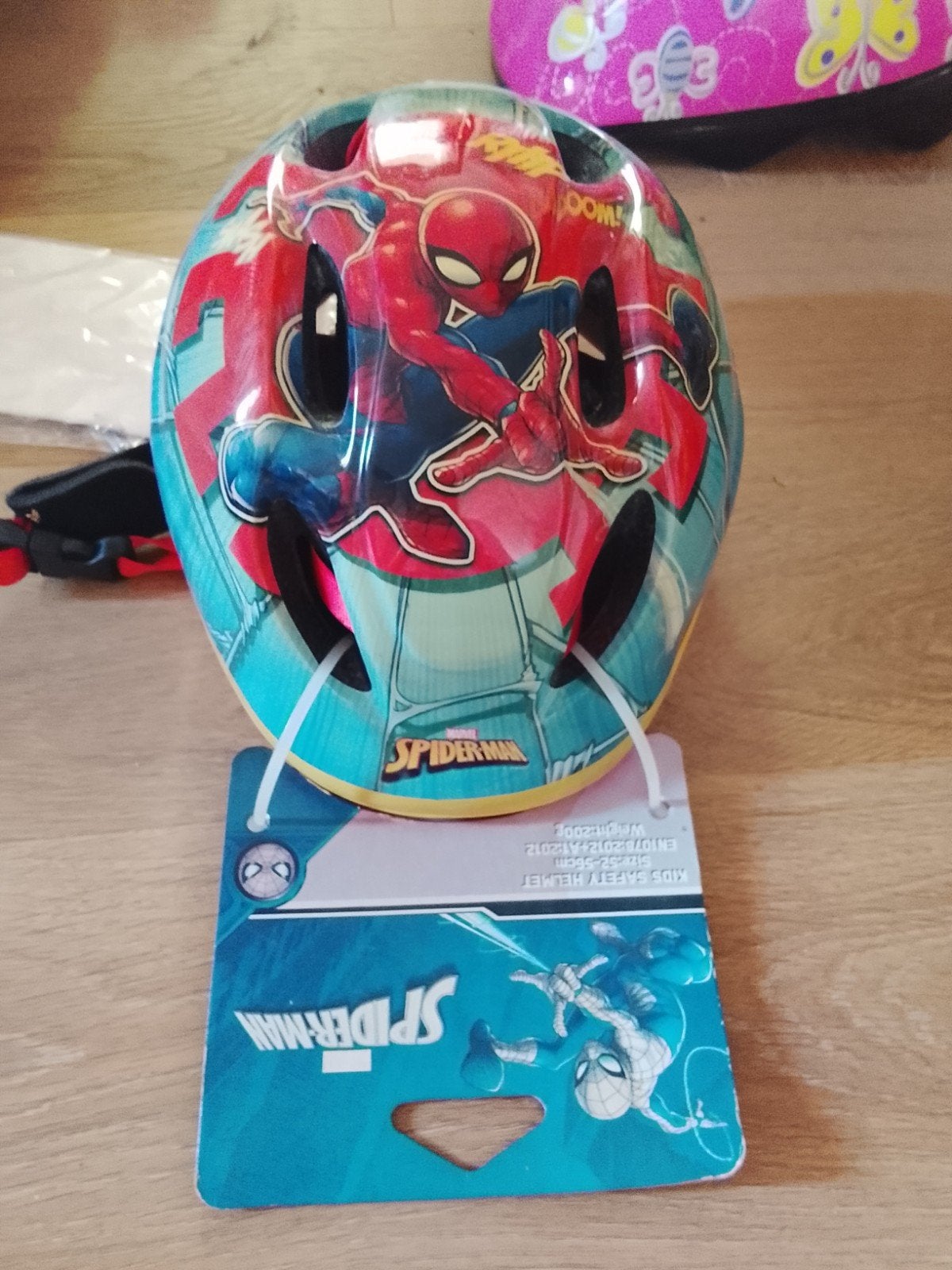 Spiderman Fietshelm voor Kinderen - Nieuw 52-56cm, Jongen of Meisje, Nieuw, Overige maten, Ophalen of Verzenden
