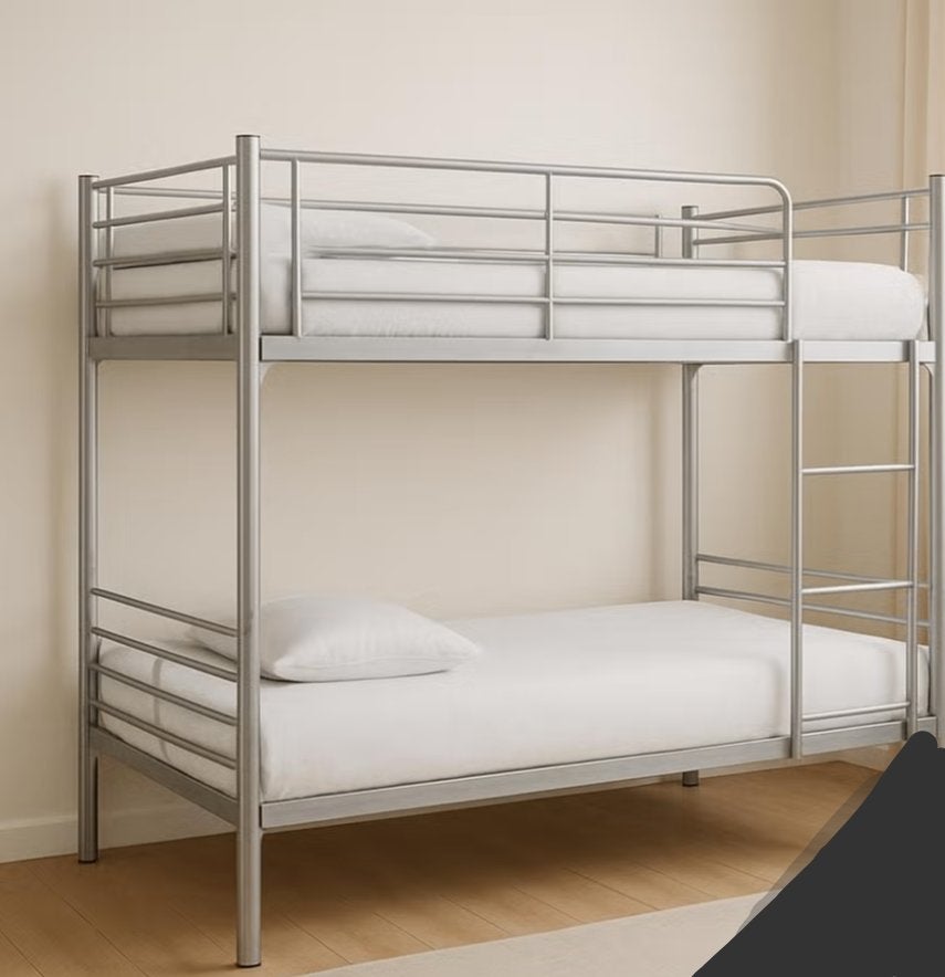 Stapelbed dwarsgespannen spiraalbodem, Ophalen, Gebruikt, 90 cm, 210 cm