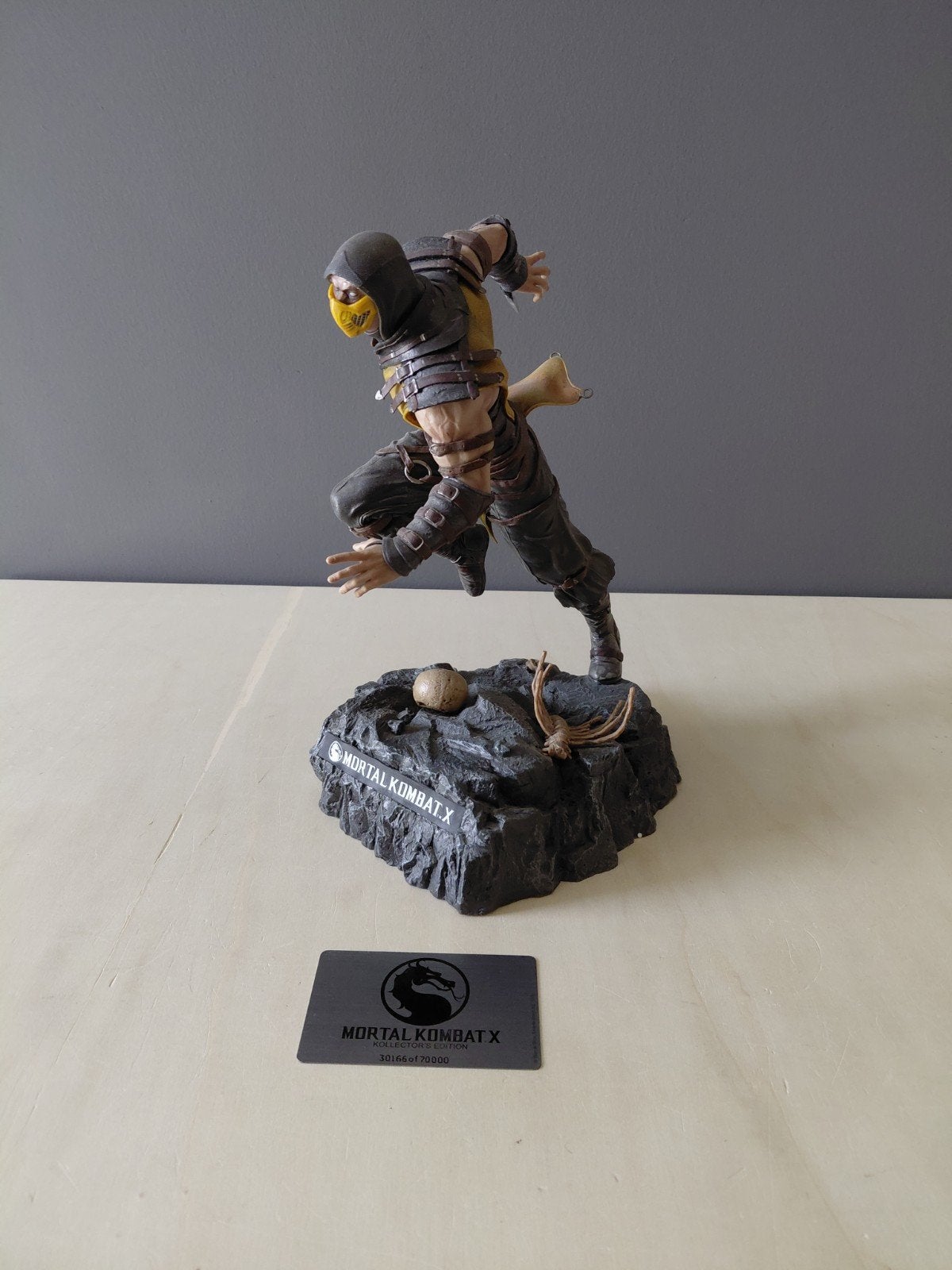 Mortal Kombat X Kollectors Edition Statue, Ophalen of Verzenden, Zo goed als nieuw