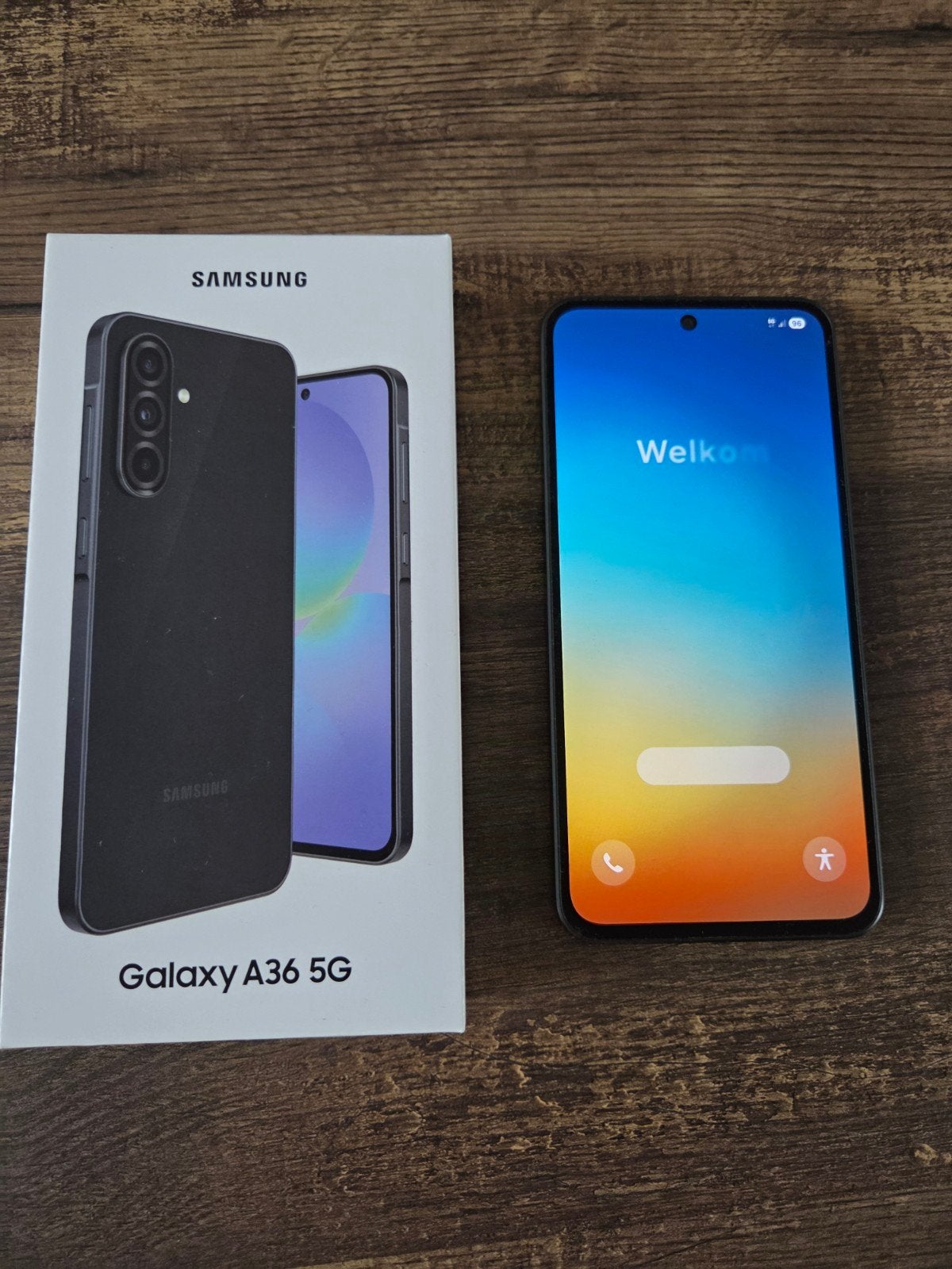 Mooie Samsung Galaxy A36 5G - Zo goed als nieuw, Telecommunicatie, Mobiele telefoons | Samsung, Zwart, Ophalen of Verzenden, Zo goed als nieuw