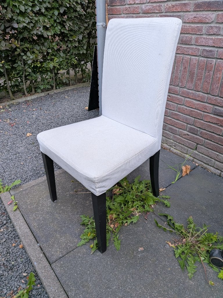 Henriksdal stoel, Ophalen, Gebruikt, Wit, Eén