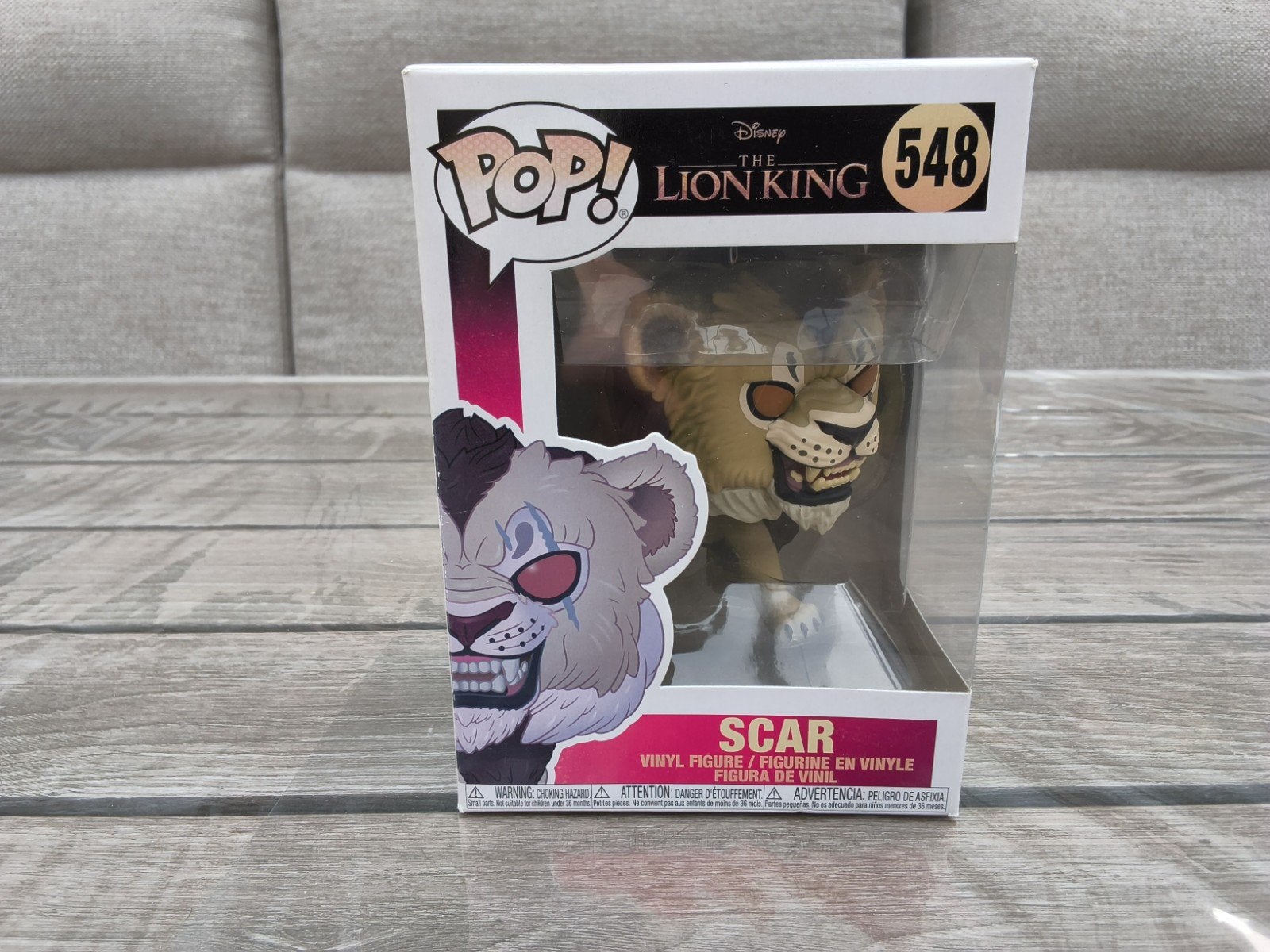 Disney the  lion King  - scar 548, Ophalen of Verzenden, Zo goed als nieuw