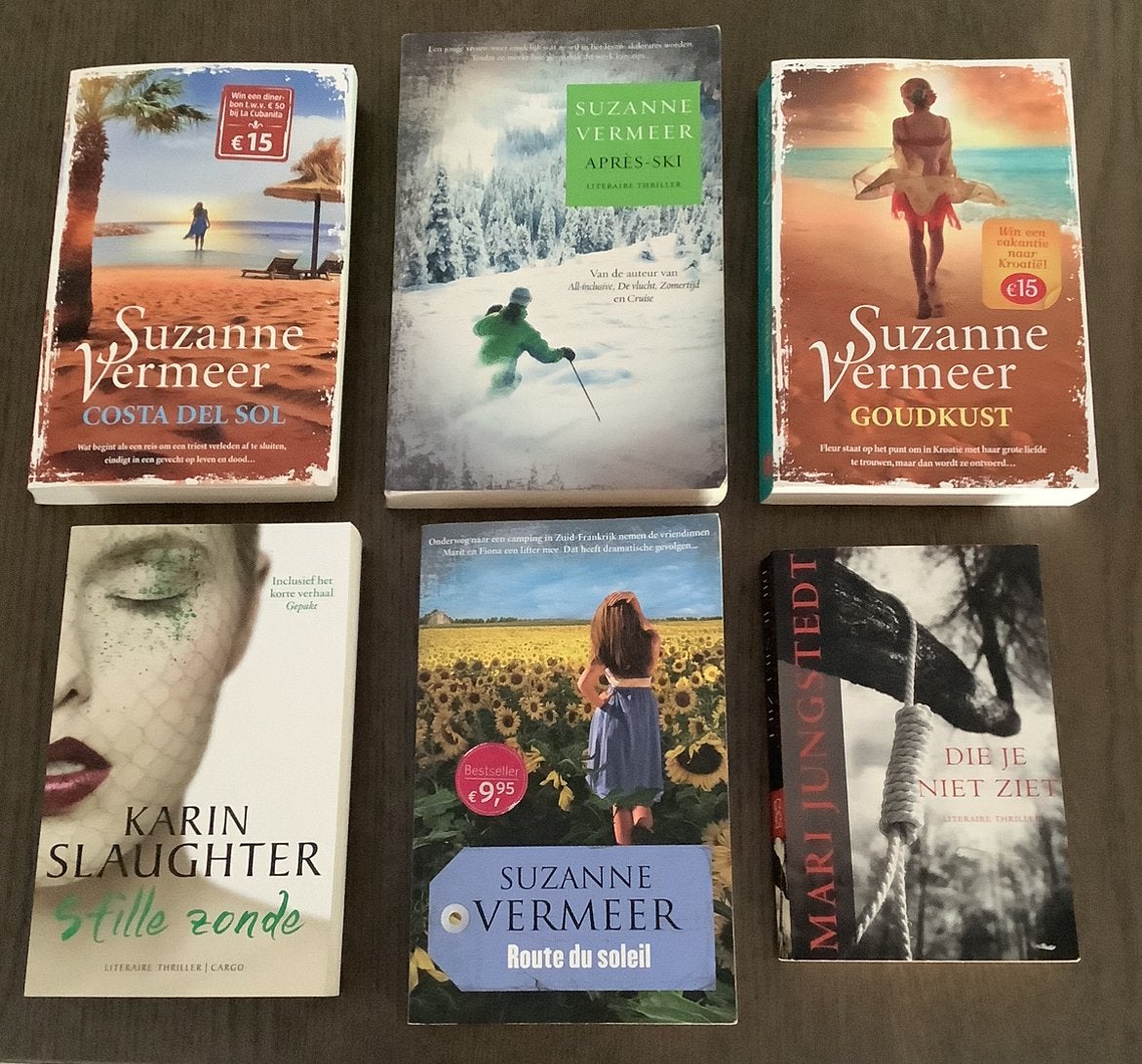 Leesboeken o.a Suzanne vermeer, Ophalen, Zo goed als nieuw