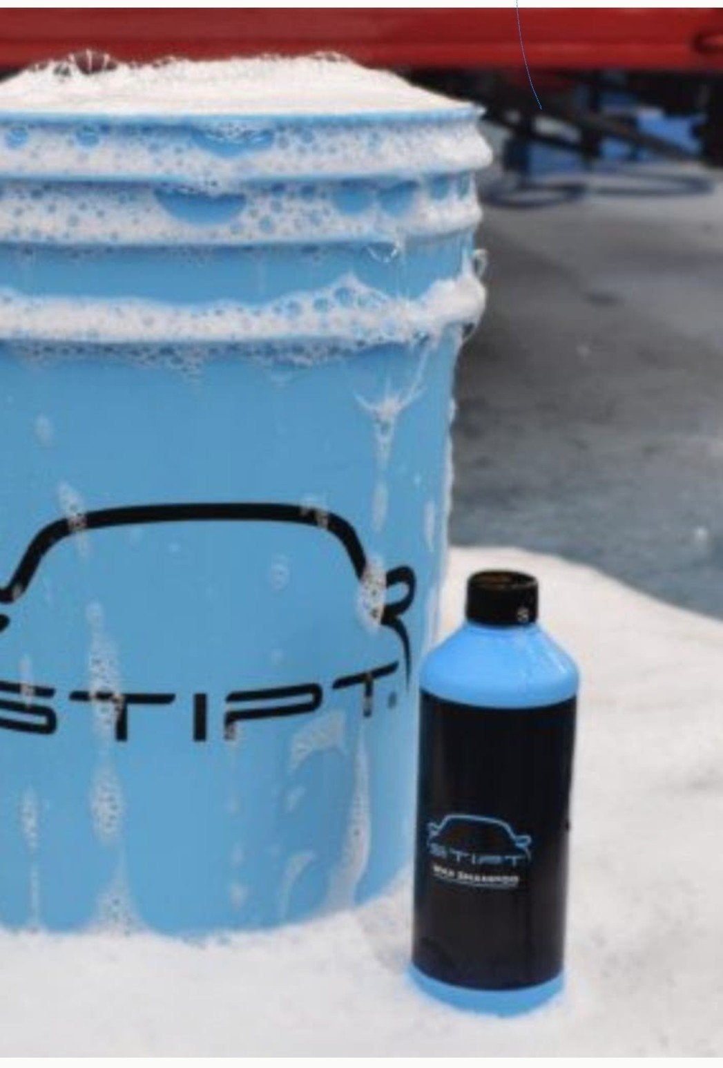 Stipt Gritt Bucket 20L met Wax Shampoo + Gratis stipt Spons, Ophalen of Verzenden