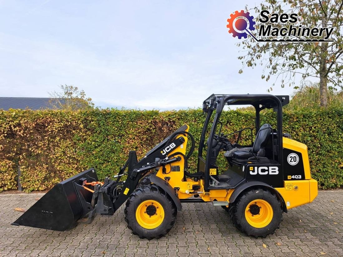 JCB 403 - Kniklader (Nieuwstaat), Wiellader of Shovel