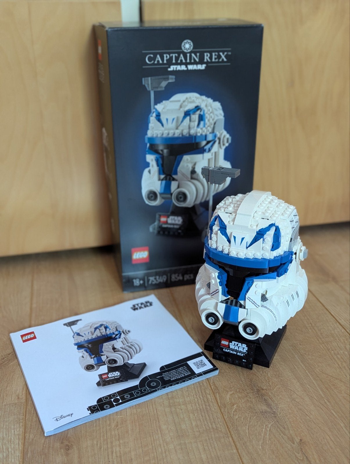 LEGO Star Wars Captain Rex Helm (75349), Ophalen of Verzenden, Zo goed als nieuw, Overige merken