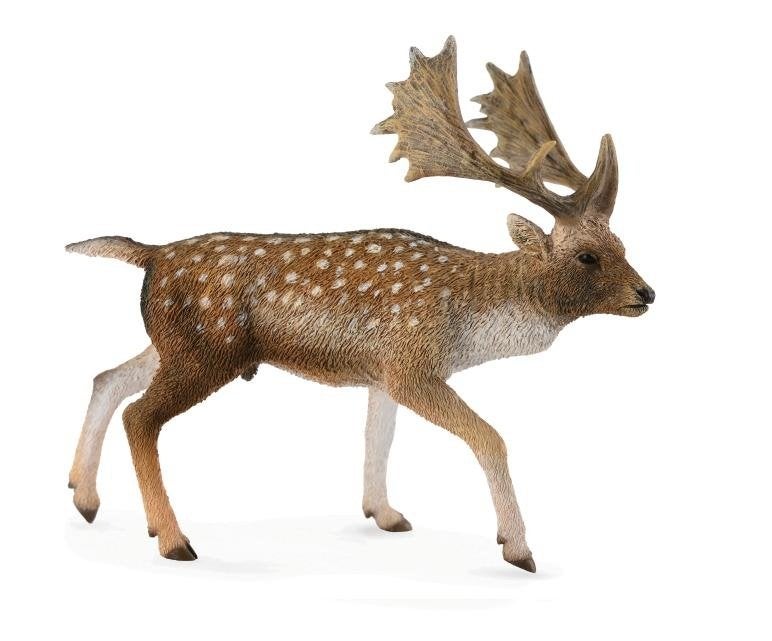 Damhert dierfiguur Collecta, Verzamelen, Dierenverzamelingen, Verzenden, Gebruikt, Hert, Beeldje of Figuurtje