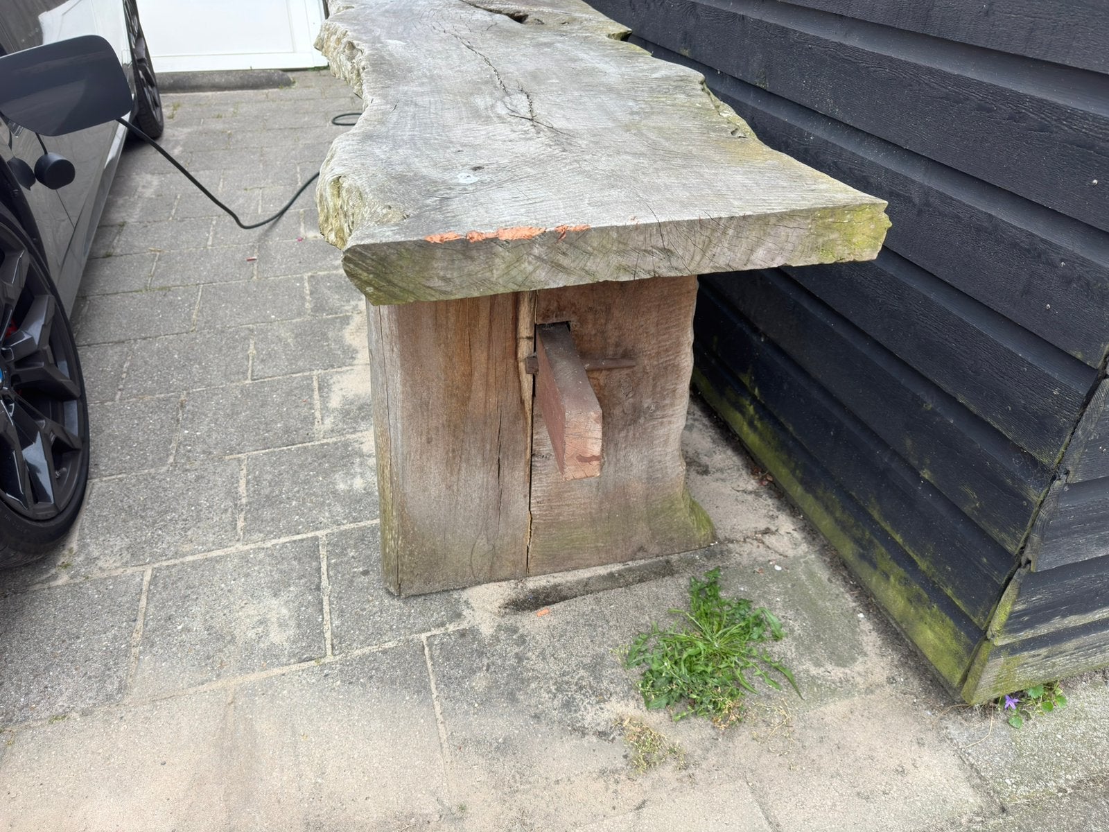 Zeldzame Houten Tafel, Dieren en Toebehoren, Ophalen of Verzenden, Zo goed als nieuw, 110 cm of meer