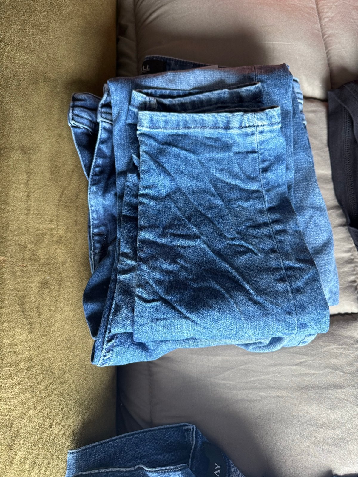 Replay en Refill Jeans - Maat W32, Ophalen of Verzenden, Gedragen, Blauw, W32 (confectie 46) of kleiner