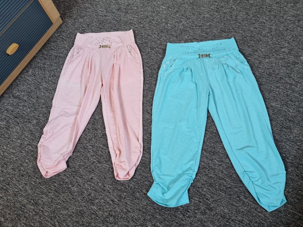 Dames: 2 nieuwe Elegant's 3/4 broekjes S en XS, Ophalen of Verzenden, Nieuw, Maat 34 (XS) of kleiner