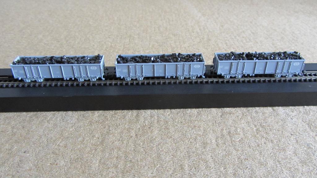 Märklin mini club : Goederenwagon Eaos - SBB-CFF - 8651, Gebruikt, Gelijkstroom, Wagon, Ophalen of Verzenden