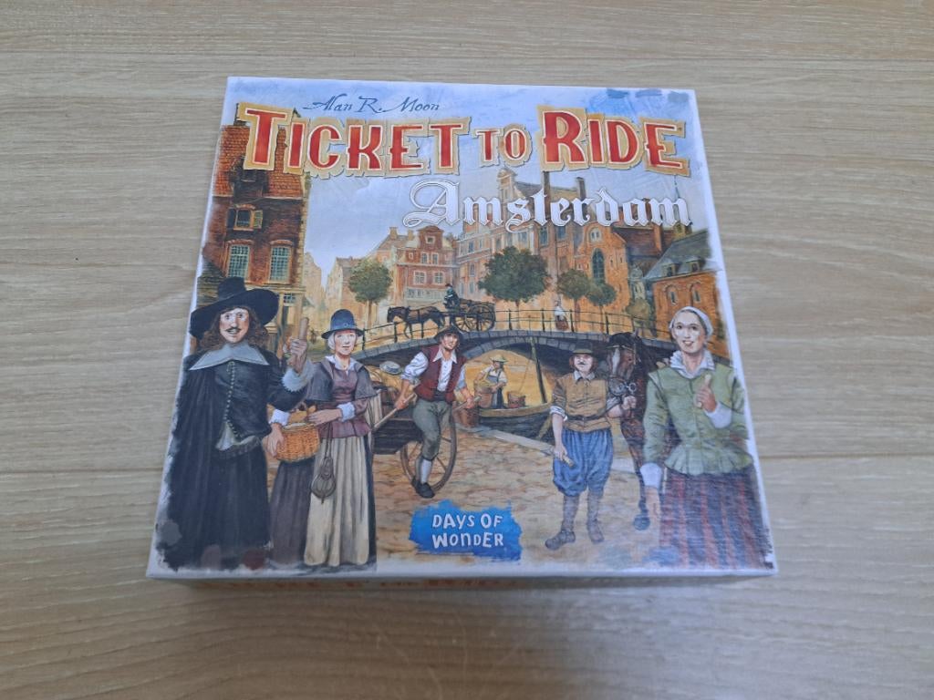 Ticket to ride Amsterdam, Hobby en Vrije tijd, Gezelschapsspellen | Bordspellen, Ophalen of Verzenden